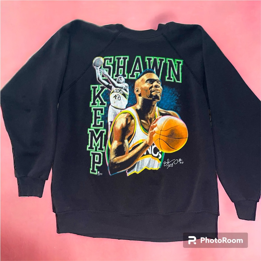 Vintage Seattle Sonics Basketball Hoodie